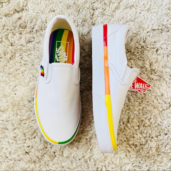 gay vans slip on